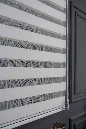 Yüksek Kalite Alüminyum Malzeme, Ekru Renk Zebra