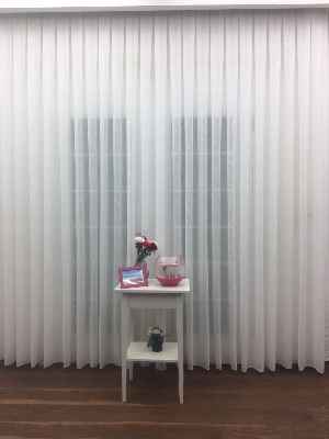 Mutfak Tül Perde - Mutfak Perdesi- Ekru