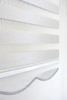 Gri Düz Zebra Zebra Perde- Gri-füme-antrasit