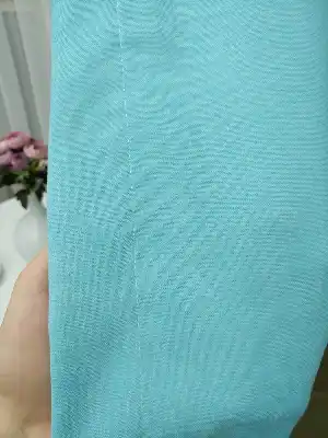 Cam Göbeği Turkuaz Mavi Düz Fon Perde - Turkuaz