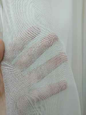 Ekru-bej Geçişli Tül Fon Perde#- Bej-ekru