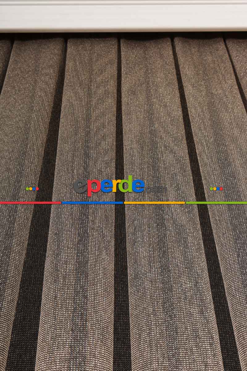 Salon Tül Modelleri - Bruno Siyah-altın Düz Tül Perde