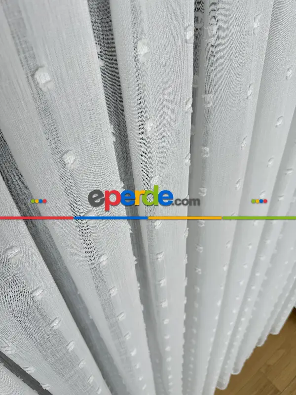 Salon - Tül Perde, Premium Seri, Kurşunlu Tül