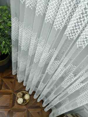 Brode Tül Perde 2022 Konak Özel Seri 905- Ekru