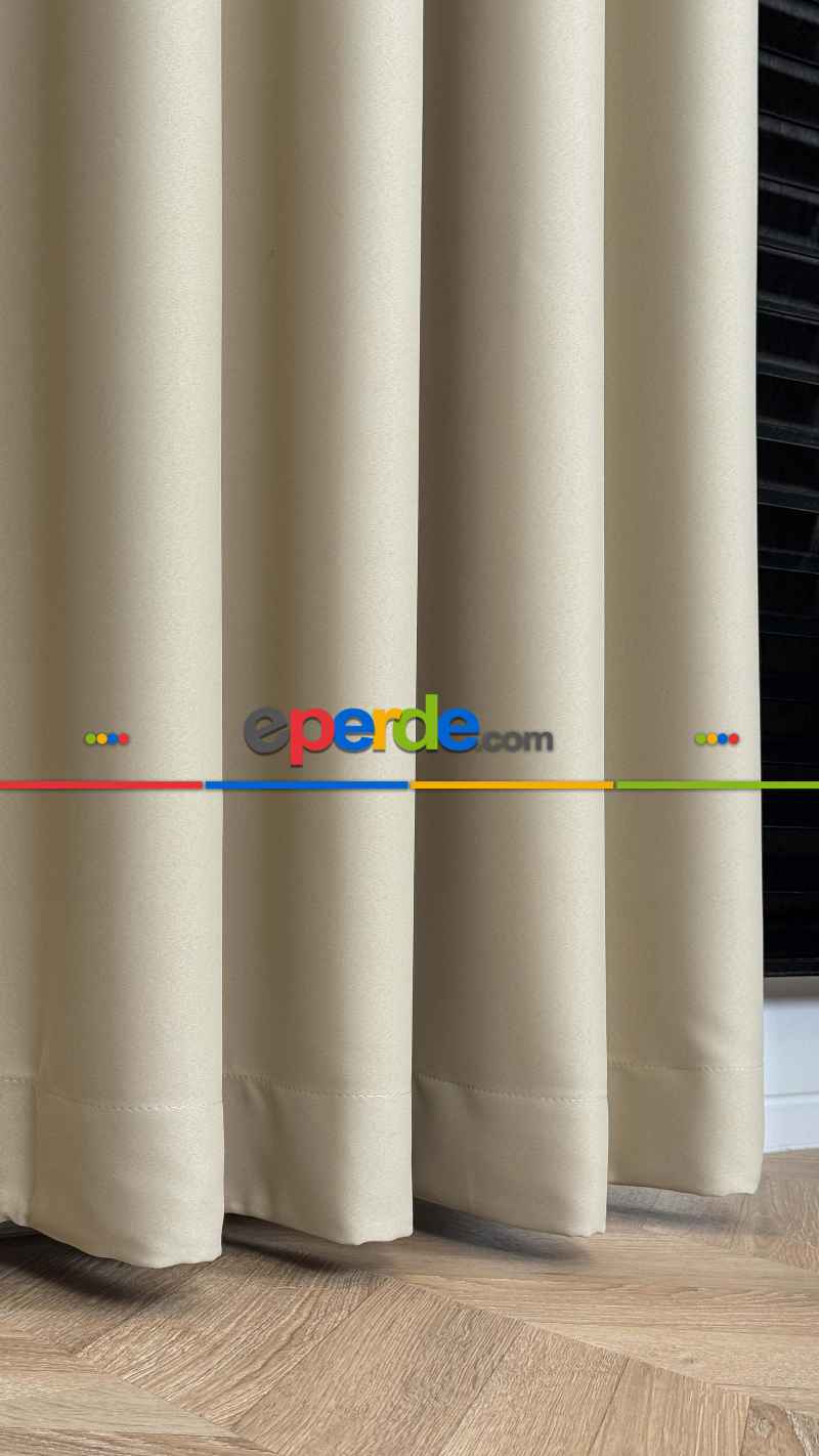 Yatak Odası - Premium 0 Blackout Karartma Fon Perde