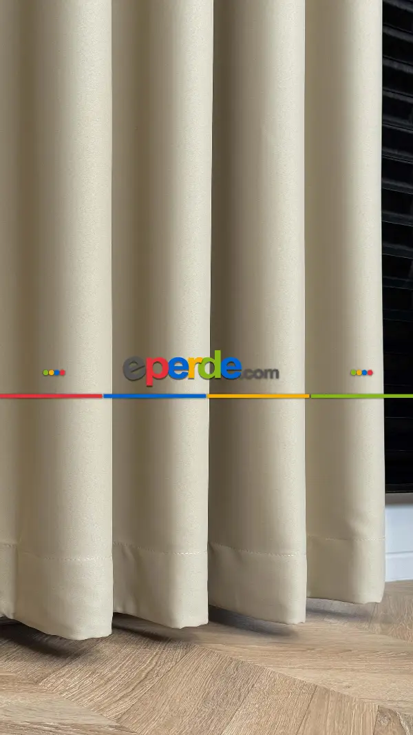 Yatak Odası - Premium 0 Blackout Karartma Fon Perde