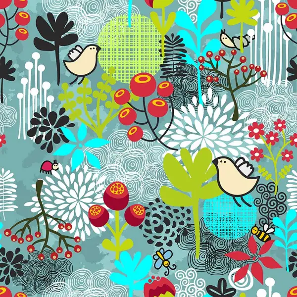 Kuş Ve Çiçek Desenli Fon Perde Evm687 Kumaşı Kalındır Duck Bezi Değildir- Siyah-Beyaz-Turkuaz-Bordo-Fıstık Yeşili 