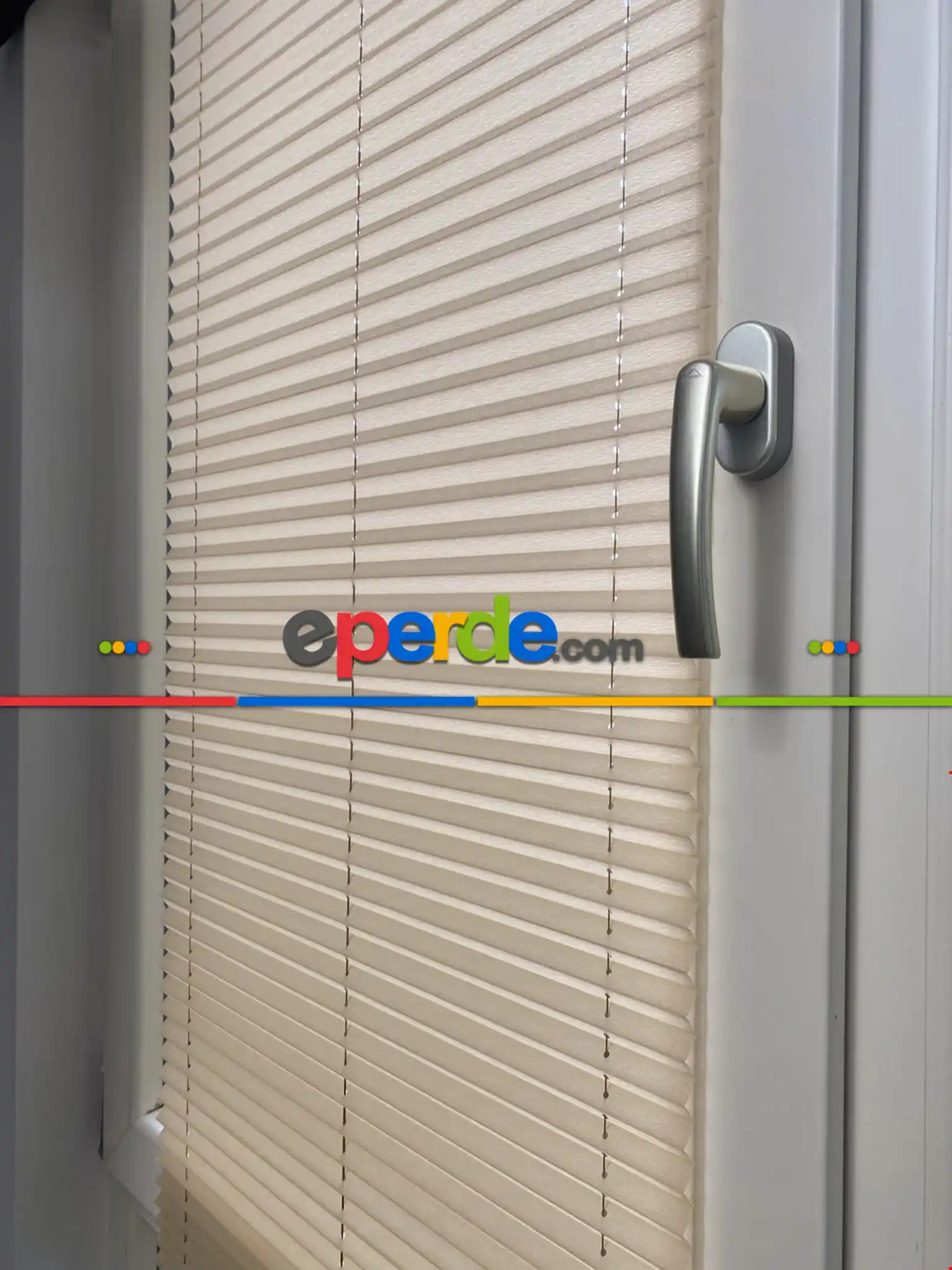 Plise Perde Bej Rengi