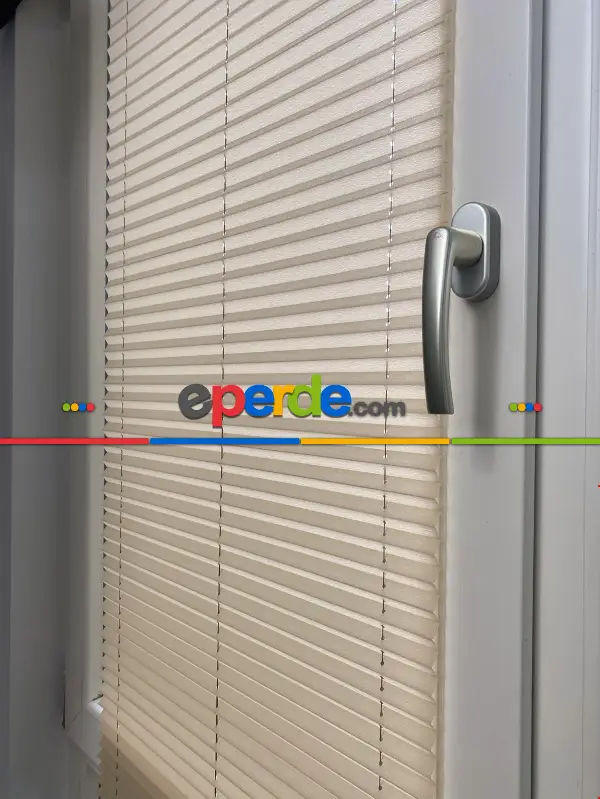 Plise Perde Bej Rengi