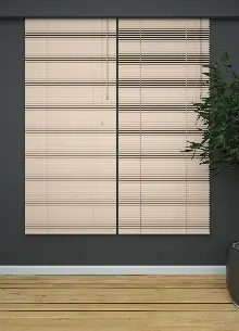 Mutfak - 1. Kalite Açık Yavruağzı - Alüminyum Jaluzi Perde - 25mm Kalınlığında