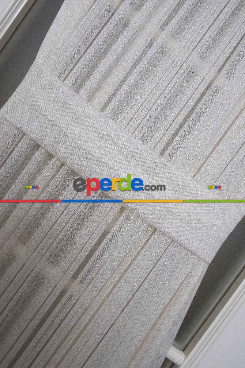 Mutfak Briz Tül - Monaliza Krem Tül Ütü İstemeyen Tül - İtinalı Dikiş Garantisi - Fantazi Tül -dökümlü Tül