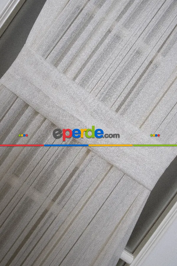 Mutfak Briz Tül - Monaliza Krem Tül Ütü İstemeyen Tül - İtinalı Dikiş Garantisi - Fantazi Tül -dökümlü Tül