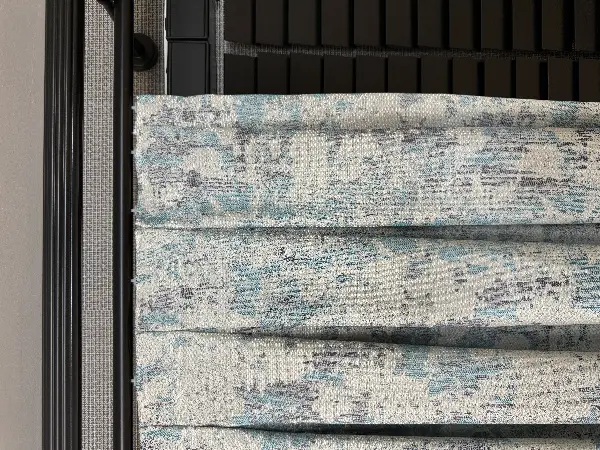 Petrol Turkuaz Yeşili Desenli Jakar Fon Perde (285 En)- Gri-füme-antrasit-petrol Mavisi