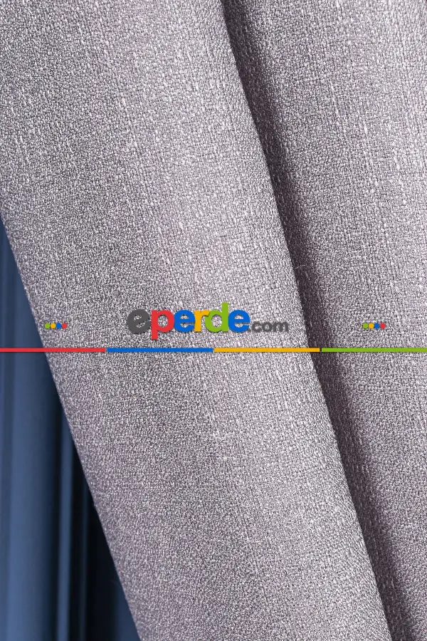 Oturma Odası Gri Jakar Dokuma Fon Perde