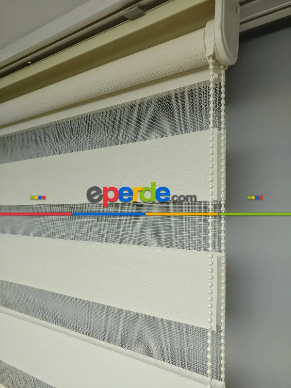 Salon Zebra Perde - 2021 Sezonu - Zebra Perde - Bambu Zebra Perde- Bej