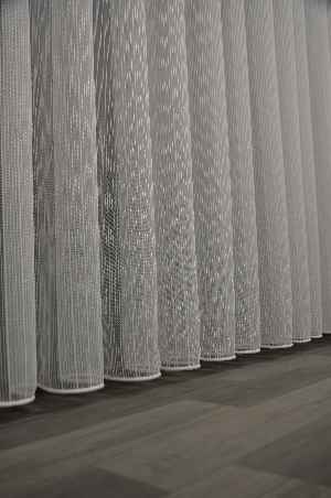 Tai Bambu Armür Tül Perde - Kurşunlu Tül