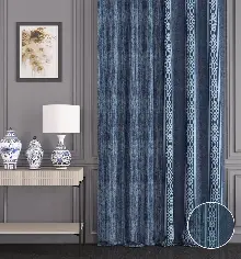 Salon Fon Perde - Taç Paradise Dikey Bordorlü Dikey Pano Fon Perde 70cm X 290cm 