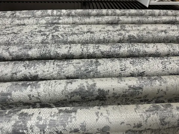 Salon Gri Rengi Jakar Fon Perde (150)-