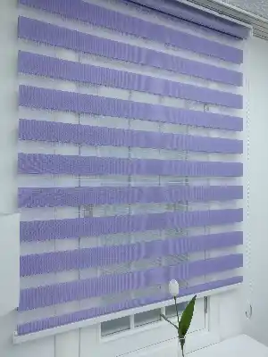 %40 Indirimli !!! Lila Düz Zebra Perde 90x200cm- Lila