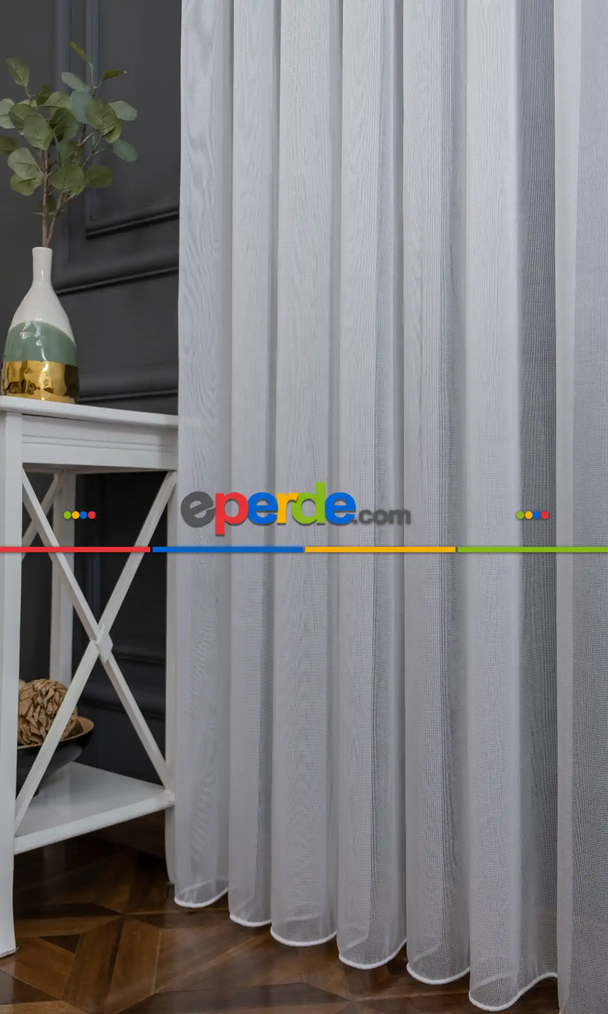 2025 Sezonu Düz - Dökümlü Ütü İstemeyen Tül - İtinalı Dikiş Garantisi - Kurşunlu Tül