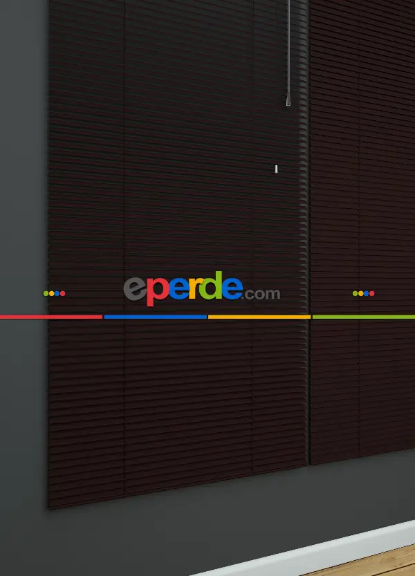 Bordo - Alüminyum Jaluzi Perde - 25mm Kalınlığında