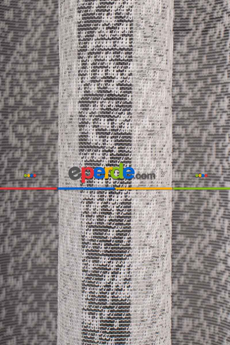 Salon Tül - Kar Desen Örme Tül Perde 1165