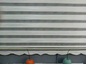 Pliseli Zebra Perde 2021 Sezonu A Kalite Pliseli Krem Renk Zebraperde- Krem Açık
