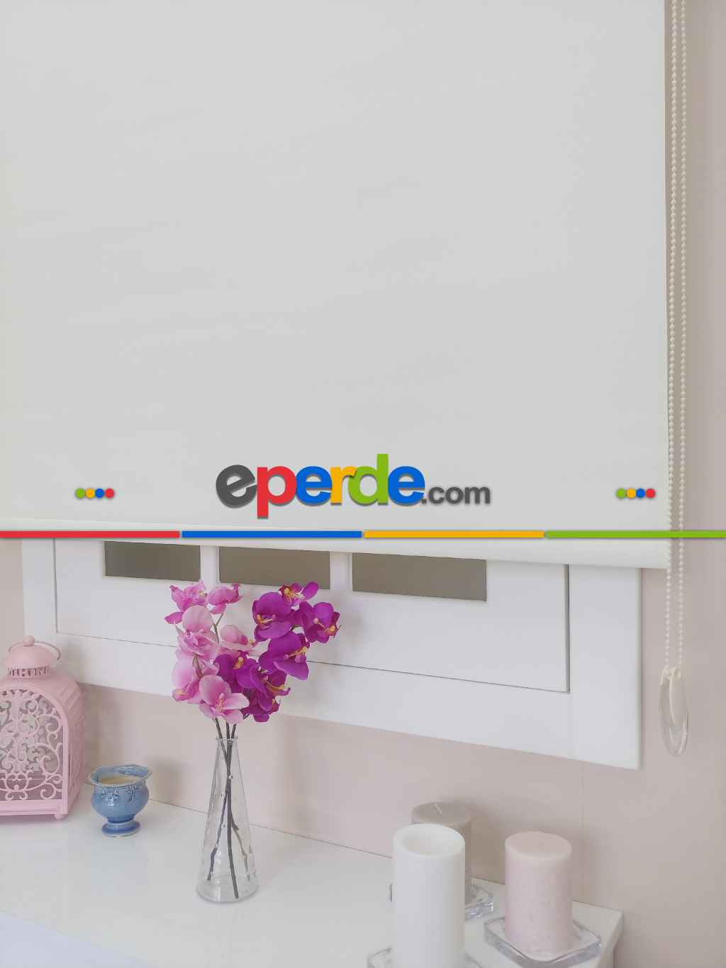 Mat Stor Perde Ylz 16020 ( Ekru )- Ekru