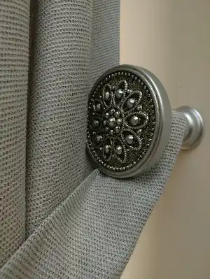 Pudra - Düz Fon Perde ( En 180cm Dökümlü Fon Perde)- Gri-füme-antrasit-bej