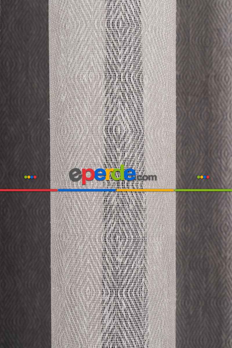 Salon Tül Perde - Balık Sırt Düz Tül Perde Ütü İstemez