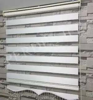 %25 İndirimli!!! Zebra Perde Bambu - Ekru- Ekru