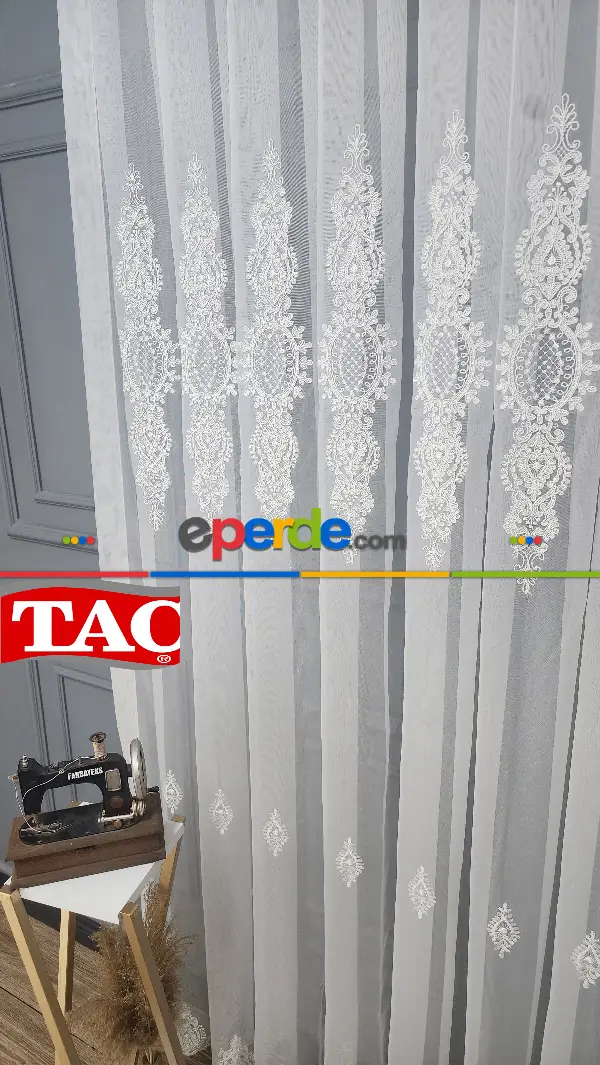 Taç Nakışlı Kort Damask Salon Model Tarz Tasarım Maxima Exculusive