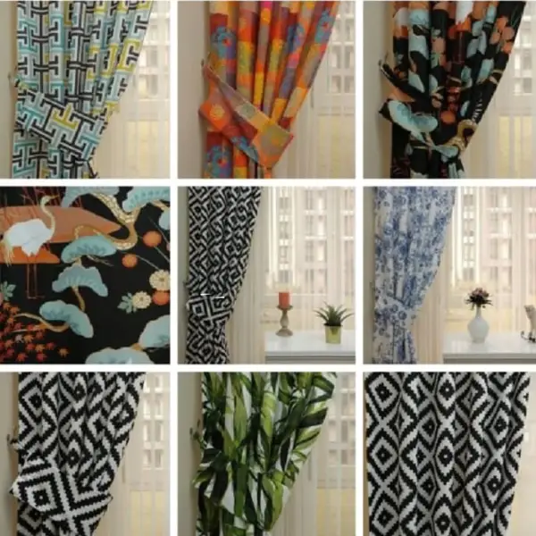 Aydede Ve Gezegen Desenli Fon Perde Evm796 Kumaşı Kalındır Duck Bezi Değildir- Sarı- Çok Renkli 3