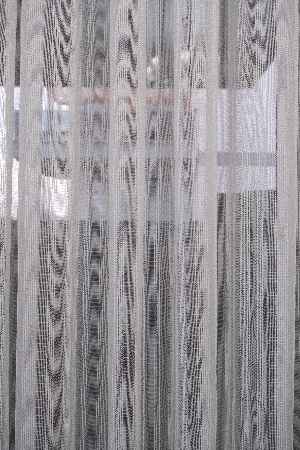 % 50 İndirimli Hazır Ölçü Düz Çizgili Tül - Ütü İstemez 761 H