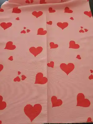 Milano Çocuk Odası Kalpli Pano Fon - Pembe 50cm X 1cm 