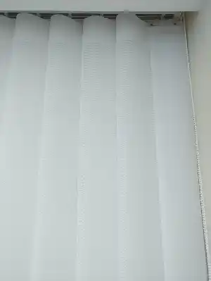 Salon - 1. Kalite Baskılı Tül Dikey Zebra Perde Gri Degrade- Gri-Füme-Antrasit
