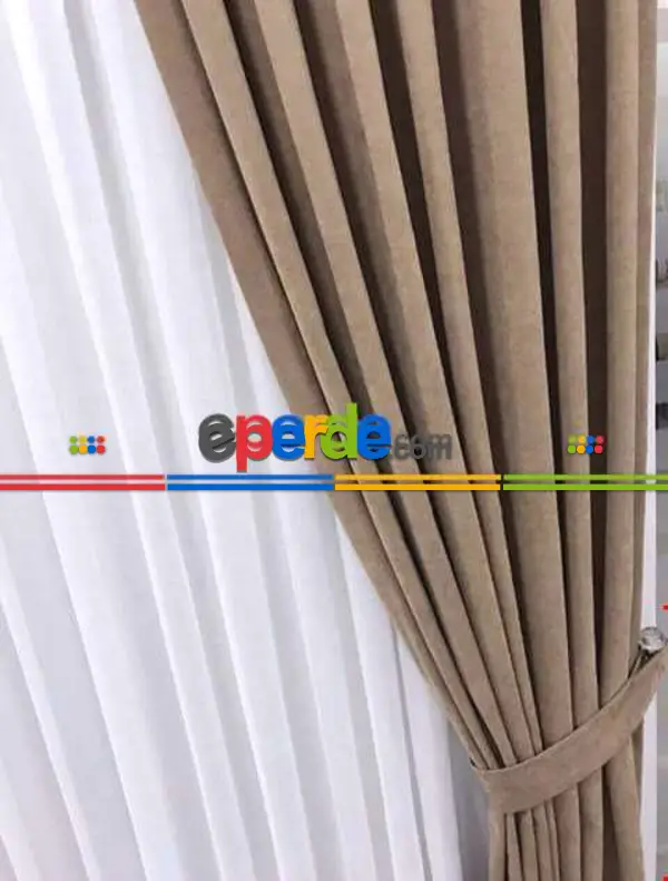 Düz Kadife Dokulu Panama Fon Perde 45 Farklı Renk (özel İndirimli Fiyat)