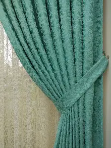 Mint Duz Jakar Fon Perde (150)- Mint