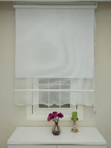 Çiftli Sistem Hasır Desen Ekru- Ekru