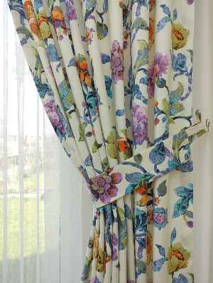 Mutfak Fon Perde-  Çok Renkli 3