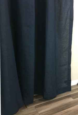 Düz Keten Fon Perde - Füme (ince)- Füme