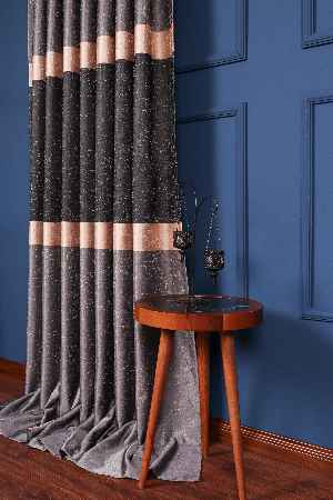 Yeni Sezon Pano Fon Perde - Gri Füme Antrasit - Siyah