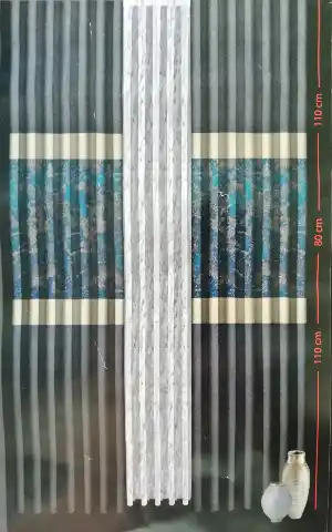 Dilşah Jakar Göbek Pano Fon Perde - 6 Renk Seçenekli 70cm X 1cm 