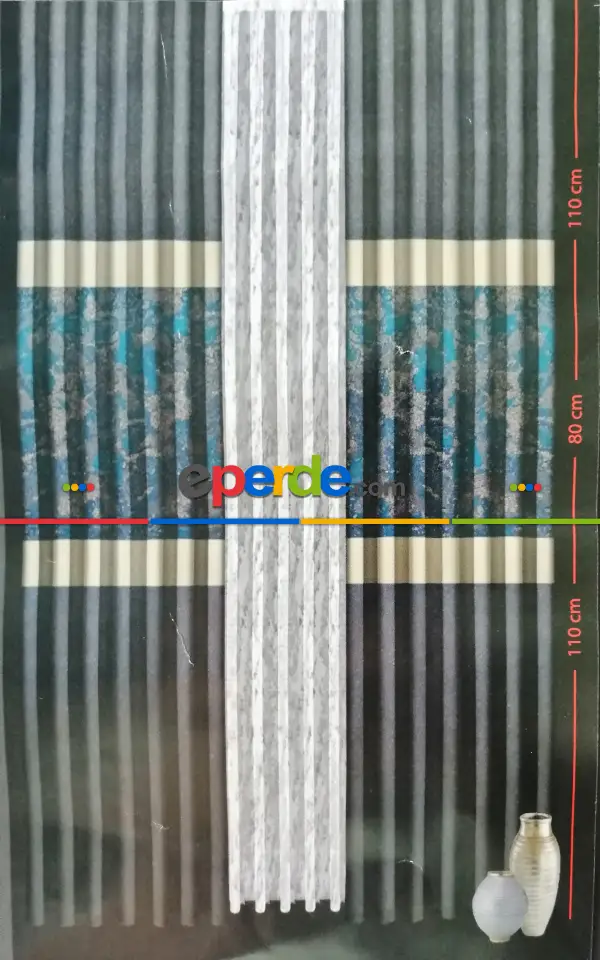 Dilşah Jakar Göbek Pano Fon Perde - 6 Renk Seçenekli 70cm X 1cm 