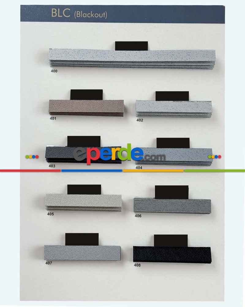 Premium Blackout Plise Perde, Karartma Serisi Cam Balkon Perde