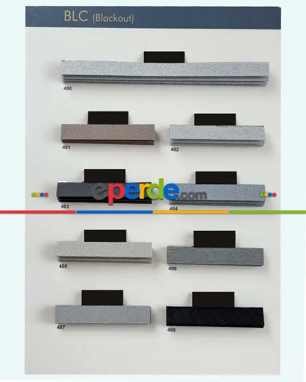 Premium Blackout Plise Perde, Karartma Serisi Cam Balkon Perde