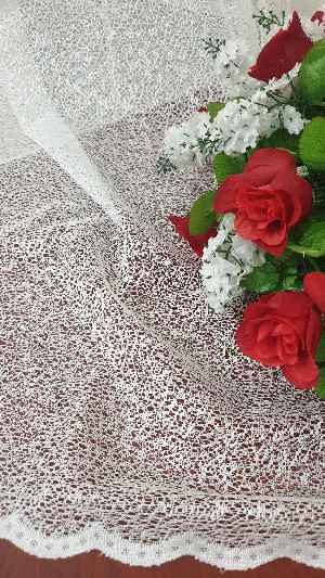 Salon - File Tül - Ağ Tül - Modern Tül - Tasarım Tül- Ekru