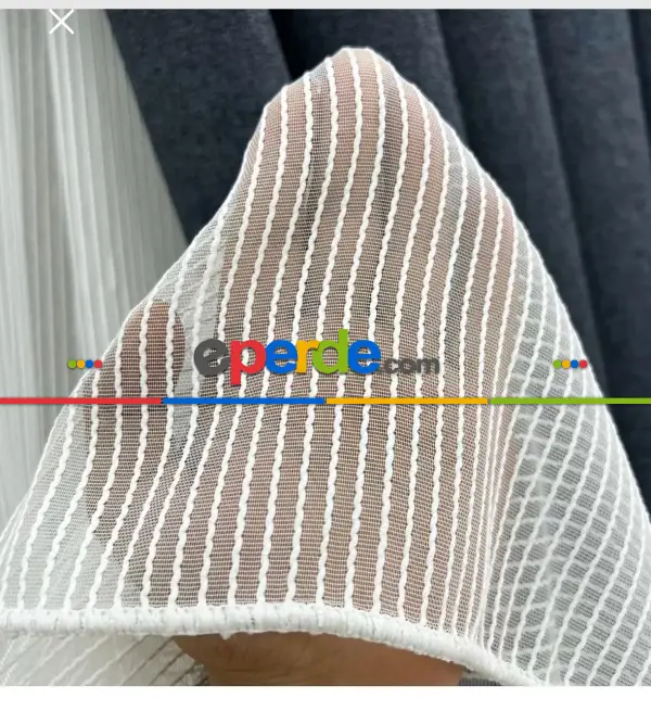 Salon - Brillant Lüx Tül Perde