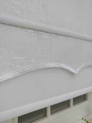 Mutfak Stor Perde - Çiftli Sistem İkili Tül Stor- Ekru