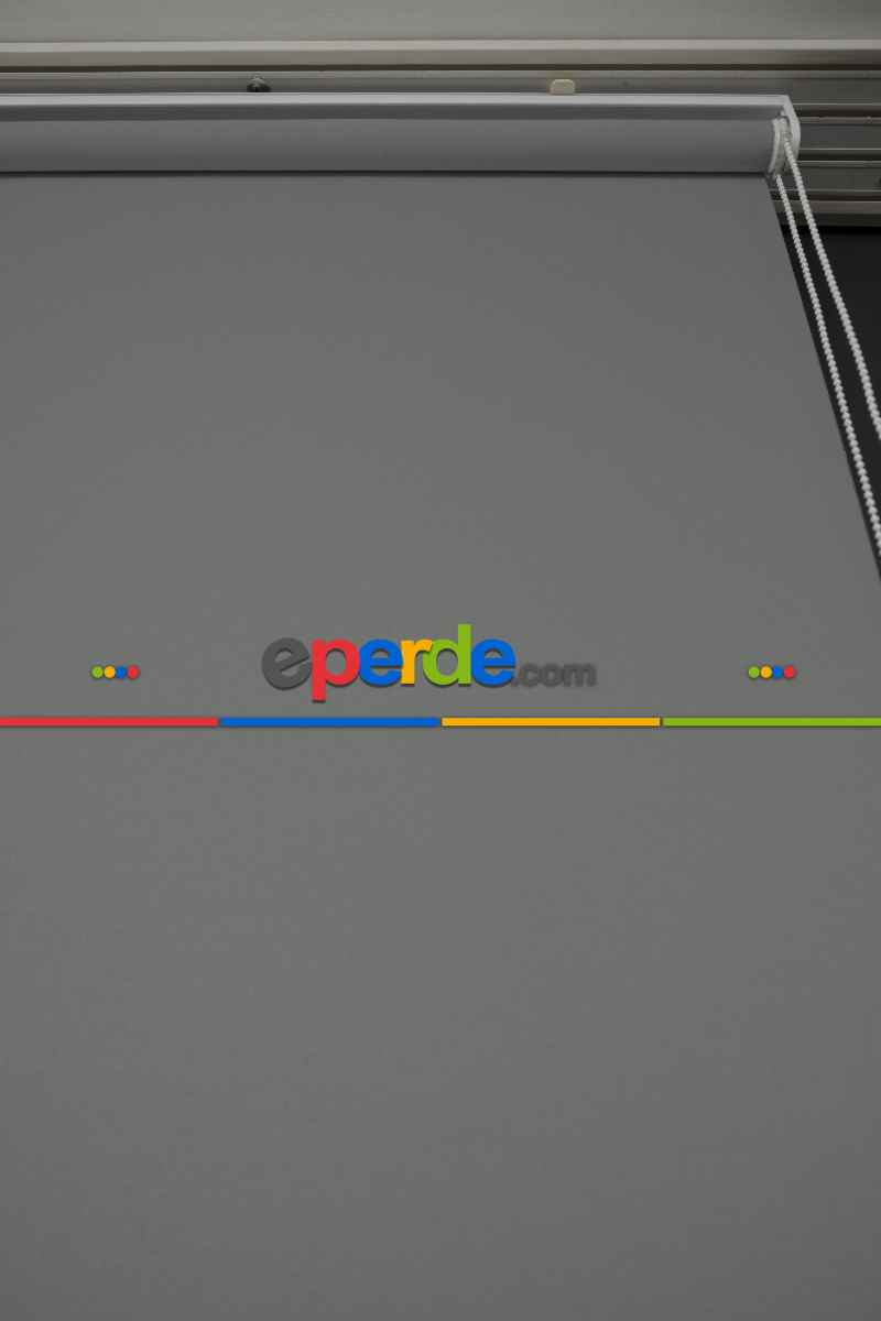 Açık Gri Renk Lazer Kesim Mat Stor Perde (ister Düz - İster Lazer Kesimli Satın Alın)